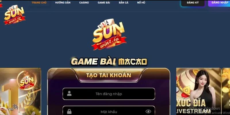 Hướng dẫn cơ bản để bắt đầu sau khi giới thiệu Sunwin