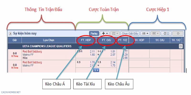 Kỹ thuật cách đọc kèo nhà cái nâng cao tại Sunwin